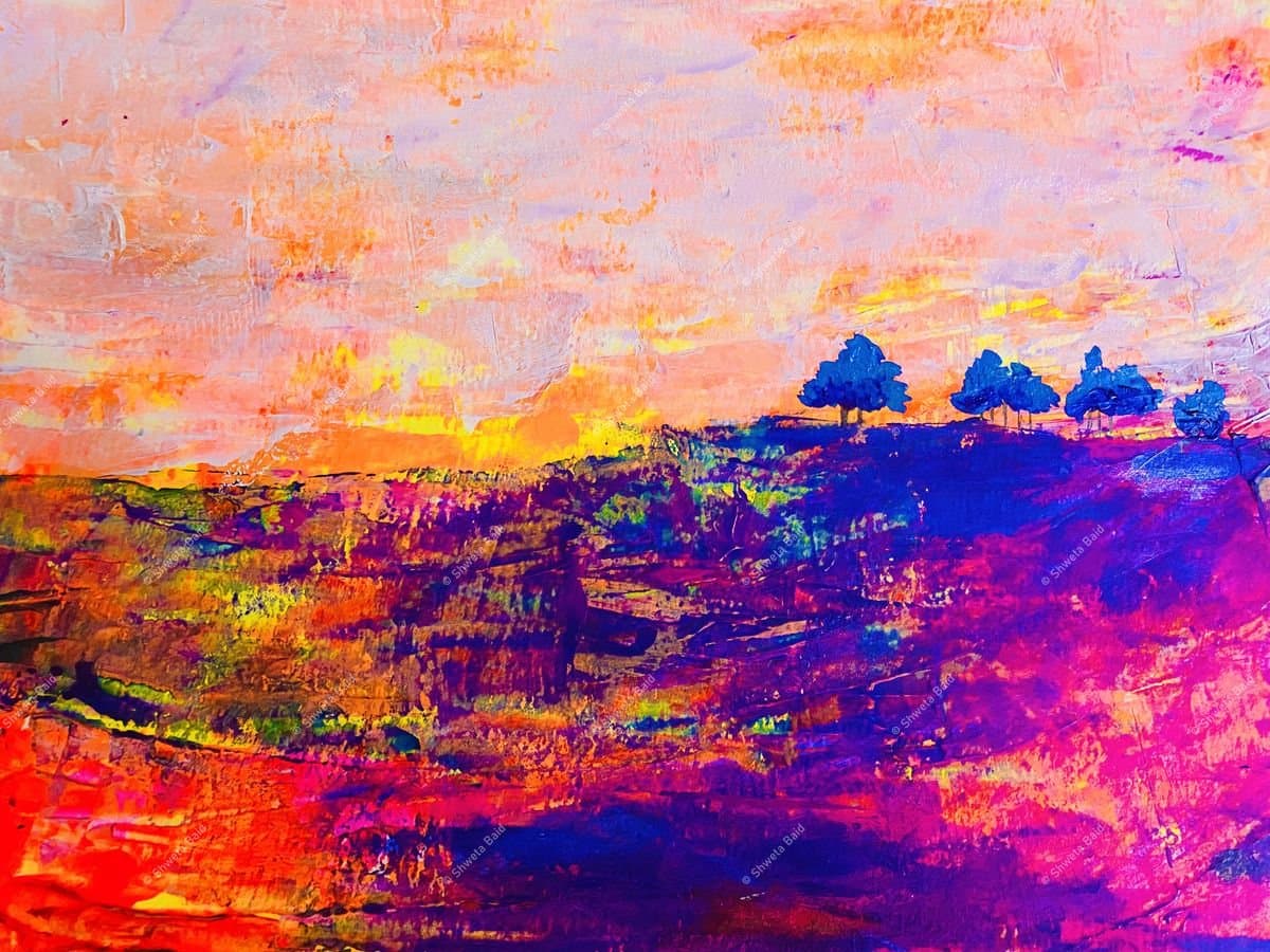 Twilight Fields Ablaze