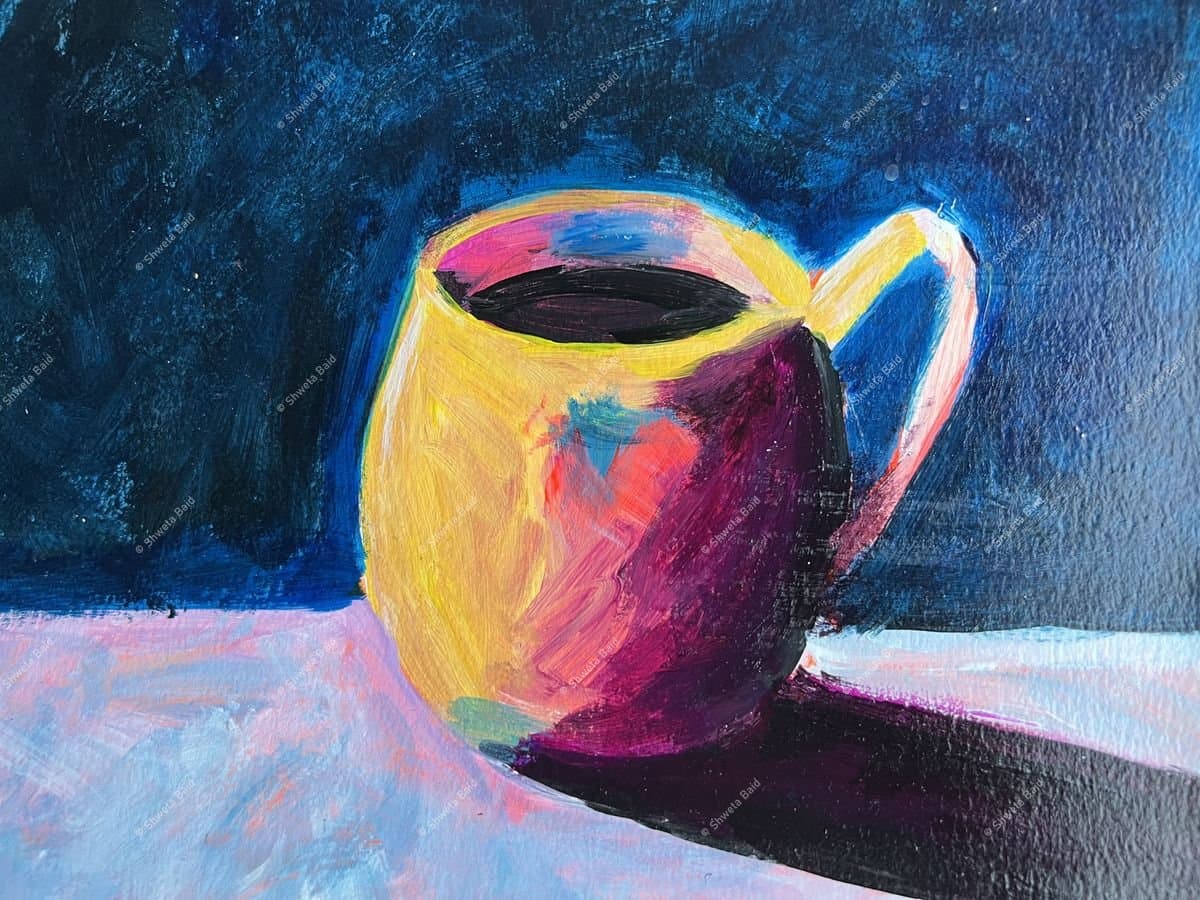 Vibrant Mug in Blue