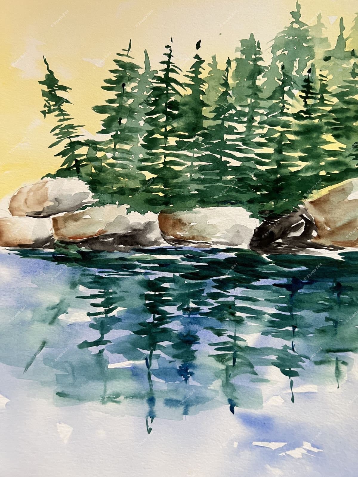 Emerald Pines Rocky Shore