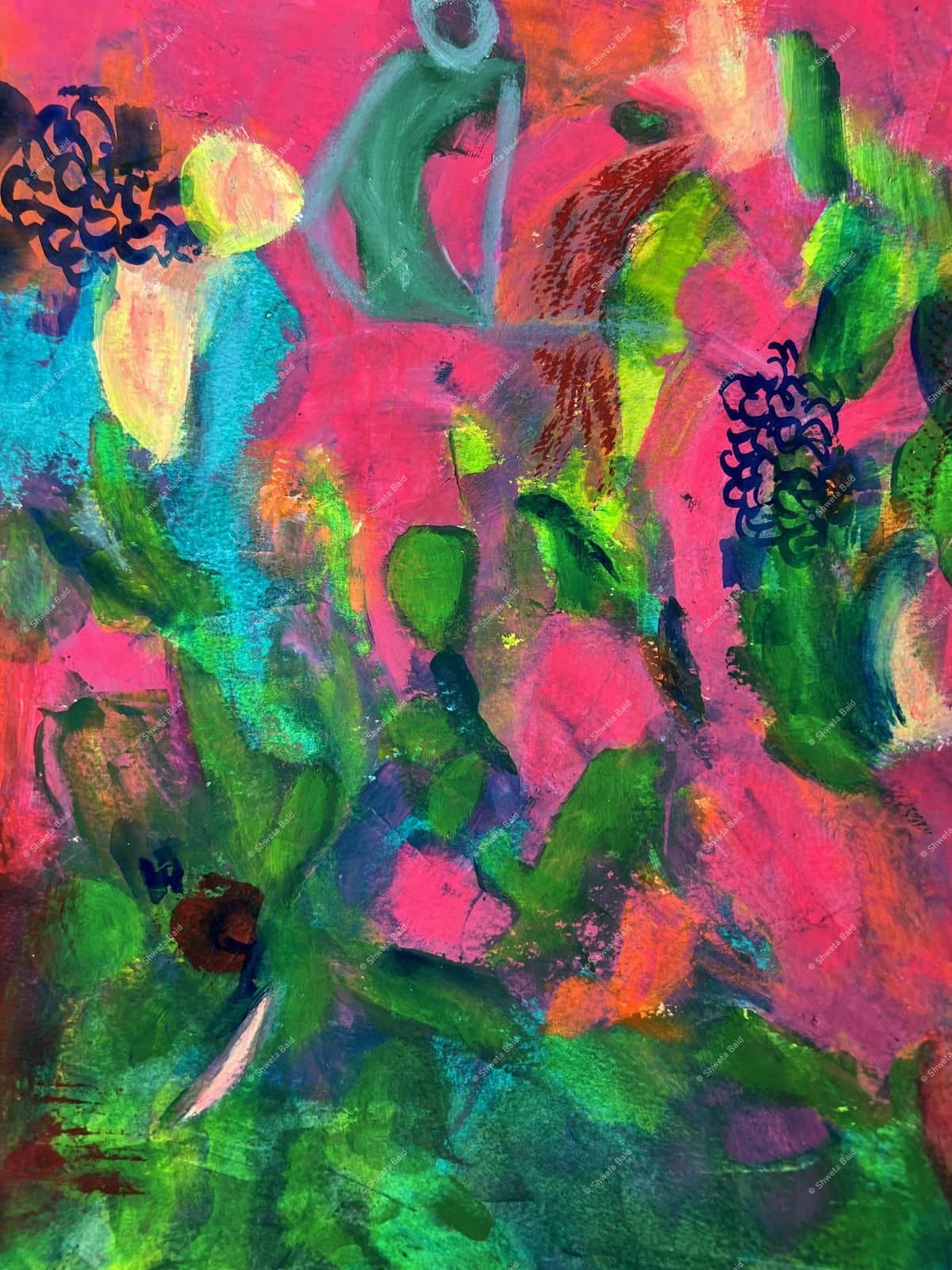 Tropical Garden in Bloom