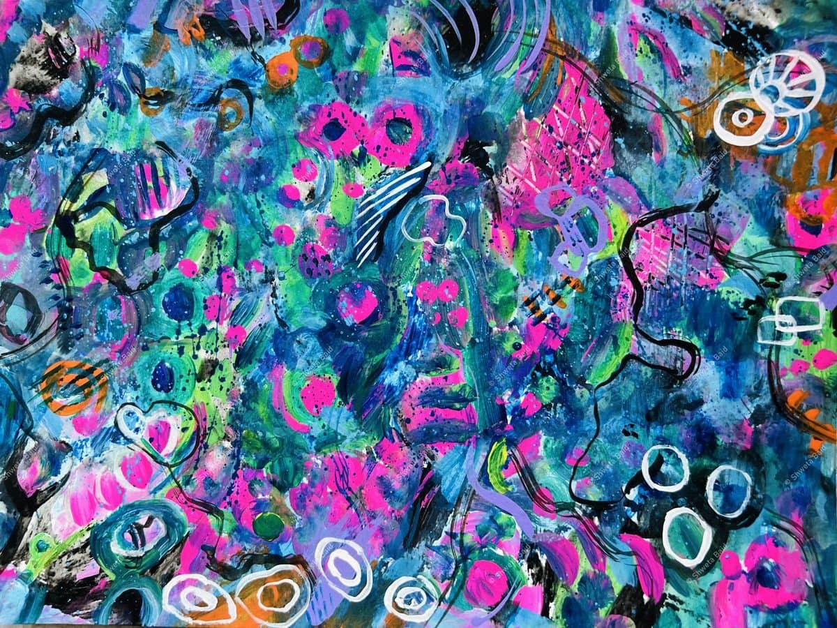 Neon Coral Reef Dreams