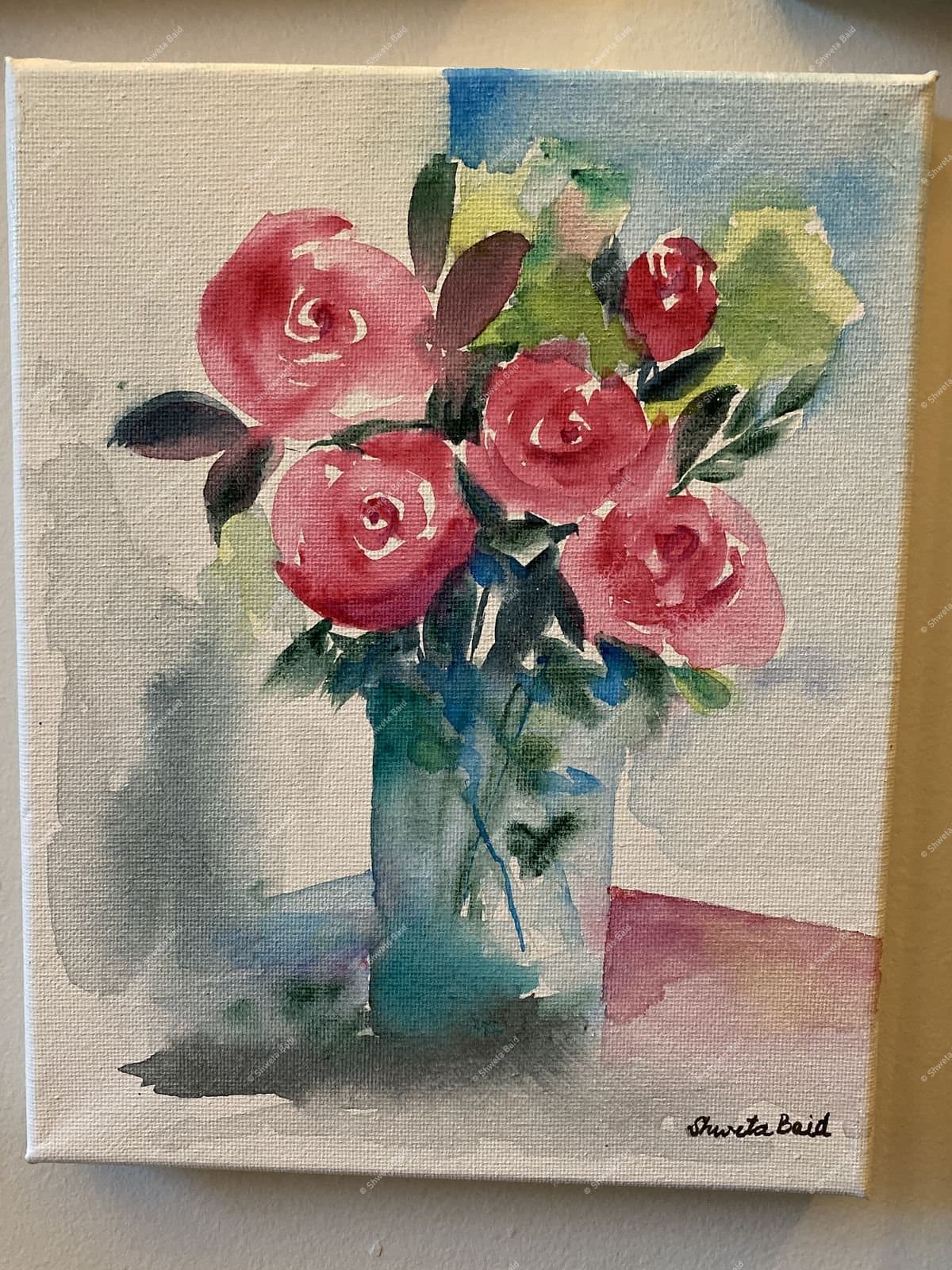 Roses in Morning Light