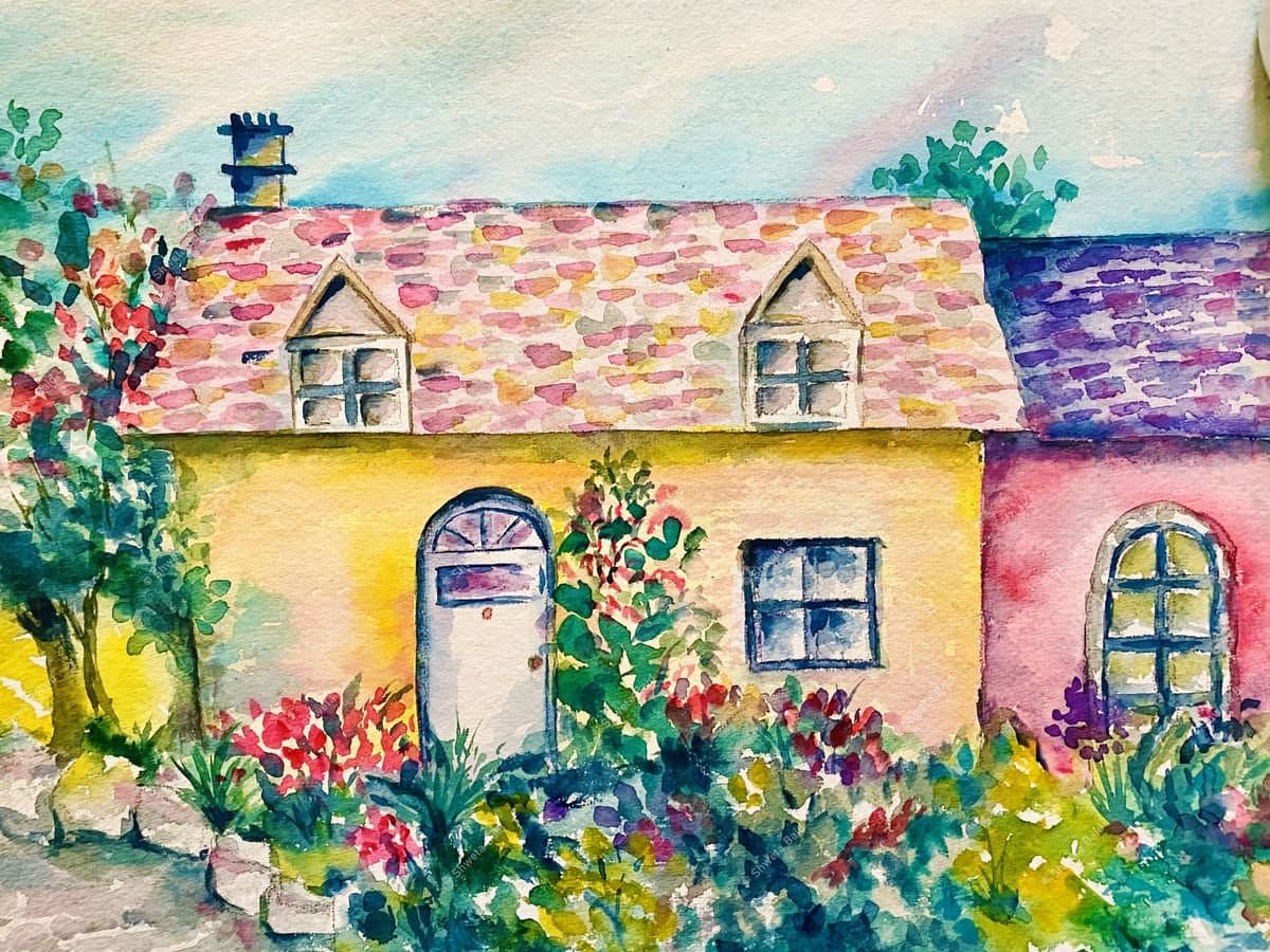 Blooming Cottage Garden Retreat