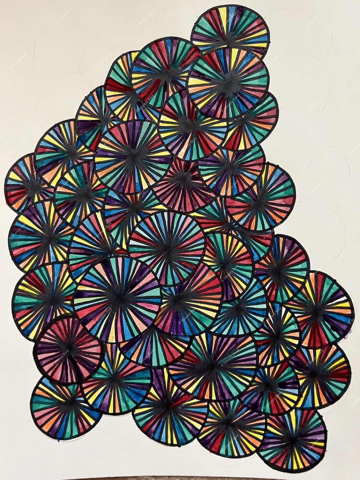 Radiant Circles in Bloom