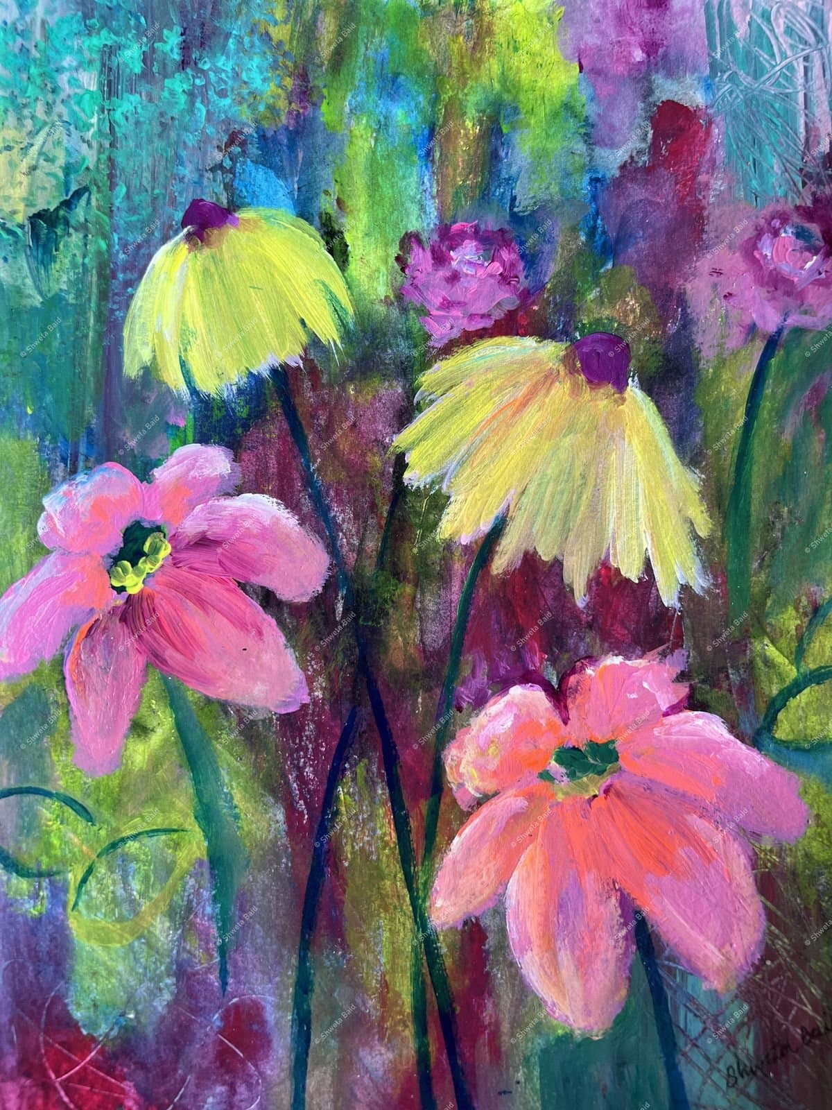 Wildflower Garden in Bloom