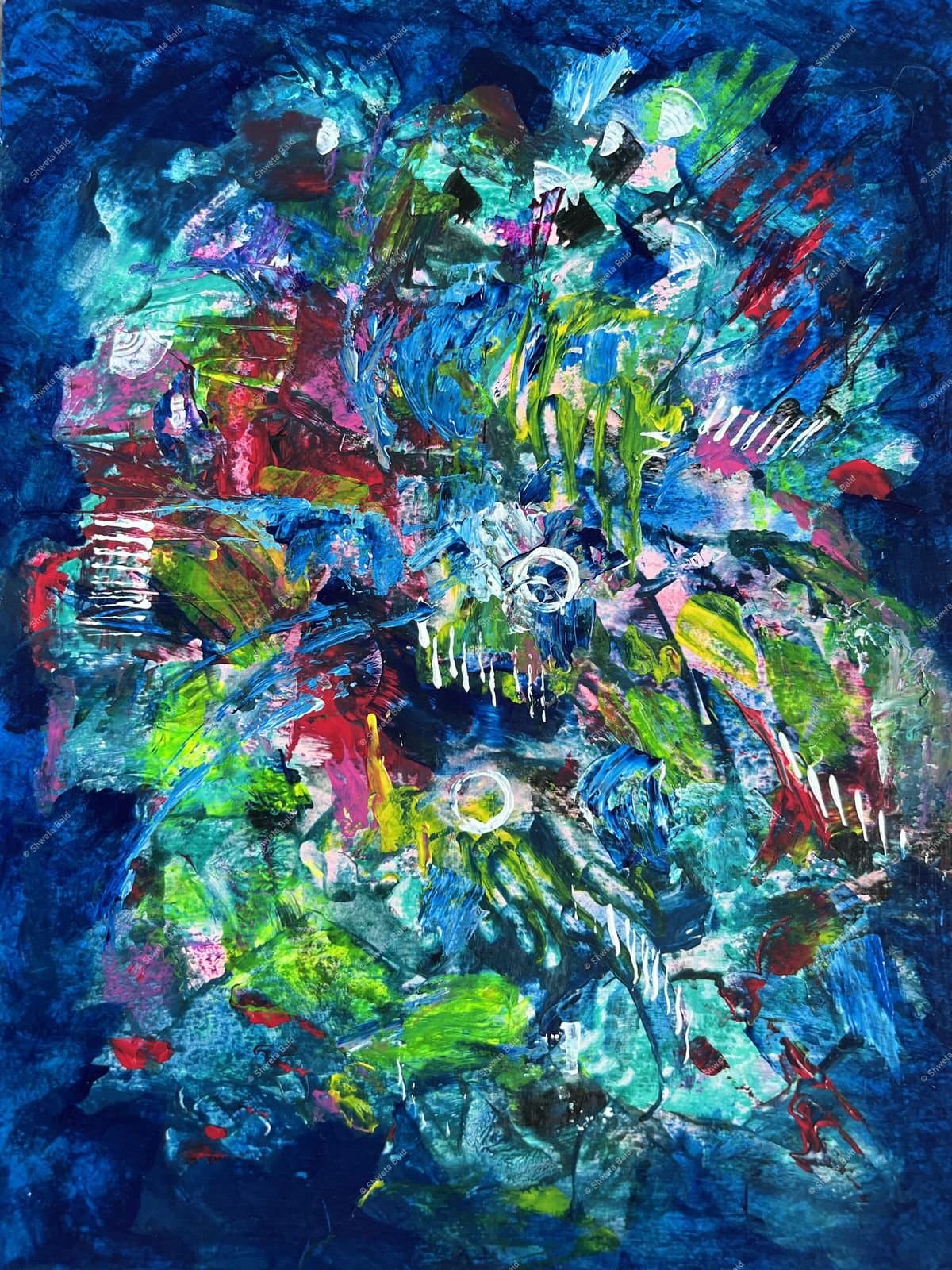 Oceanic Chaos in Bloom