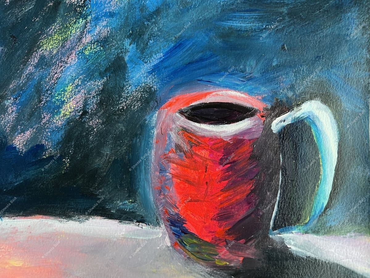 Crimson Mug Bold Light