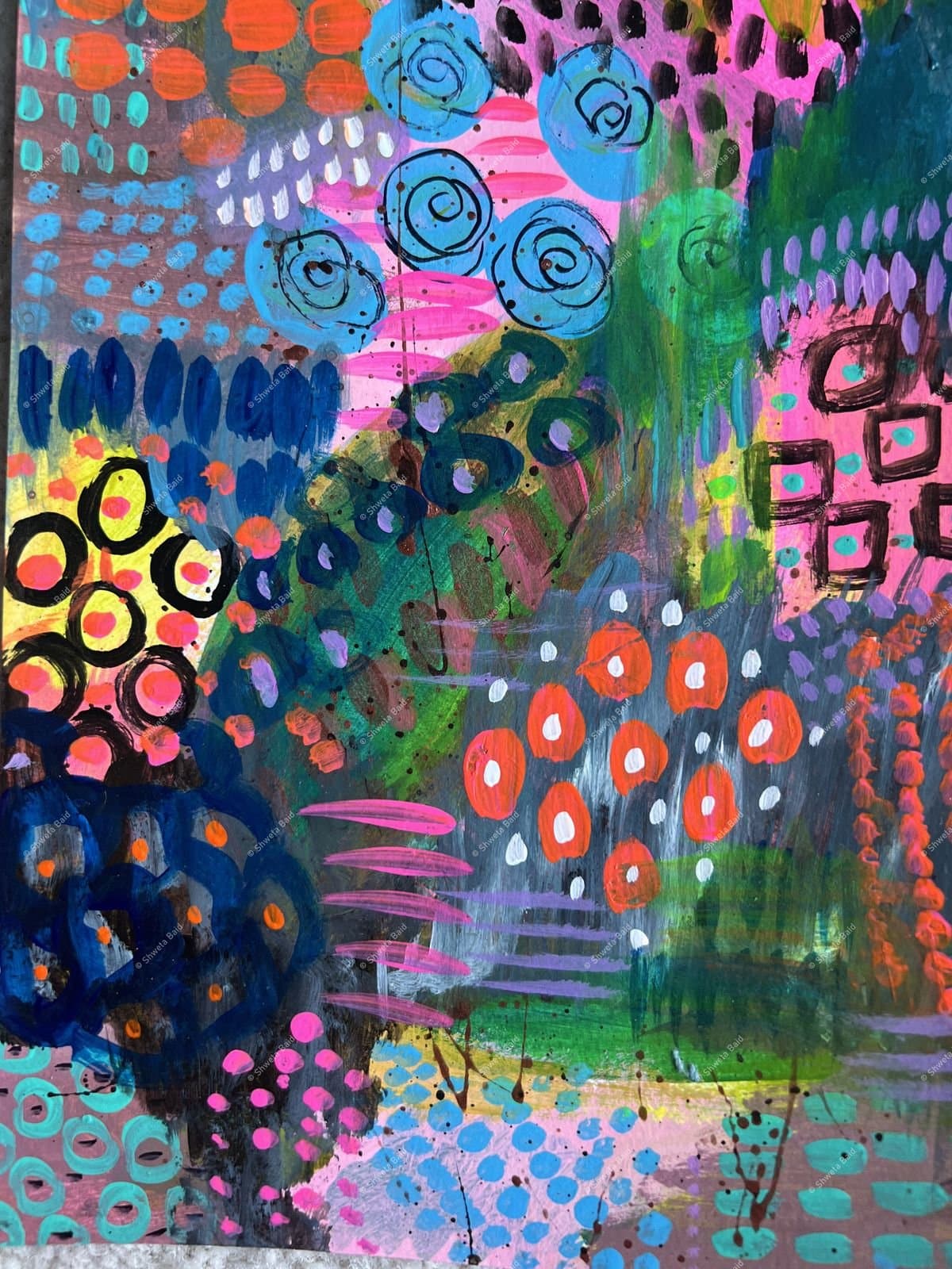 Vibrant Chaos Garden Blooms