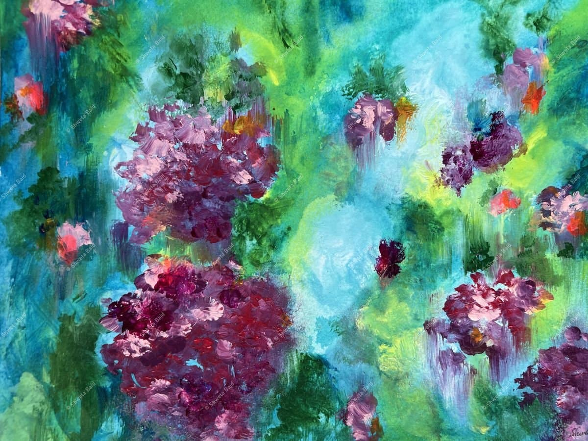 Blooming Chaos in Teal