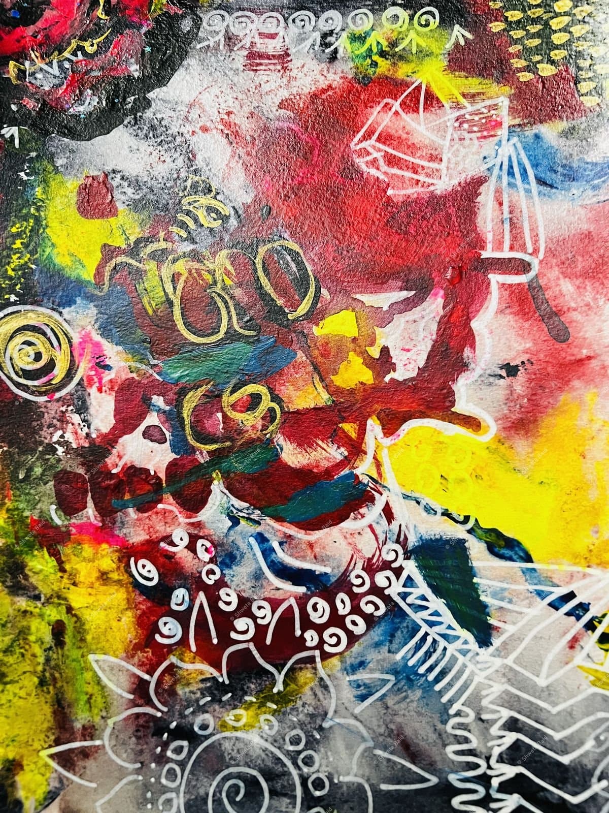 Chaotic Neon Street Symphony