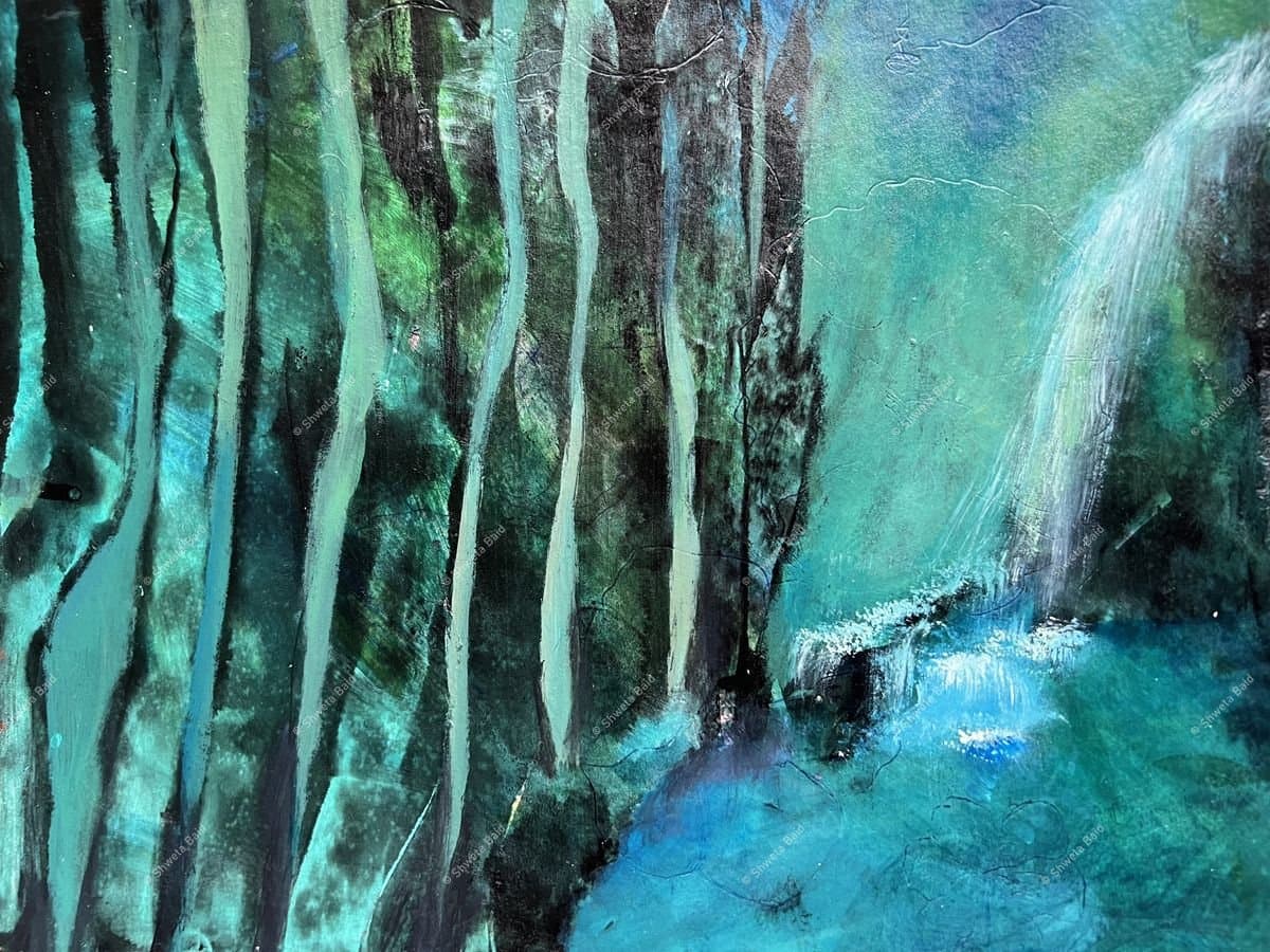 Turquoise Grotto Cascade